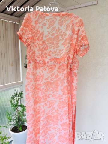 Романтична нежна рокля “прегърни ме”,wrap, снимка 8 - Рокли - 25630351