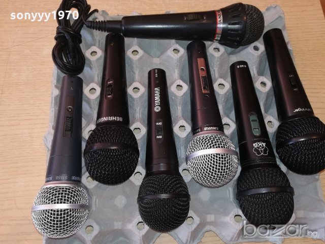 175лв-sony/shure/akg/behringer/yamaha-profi-внос швеицария, снимка 6 - Микрофони - 20573202