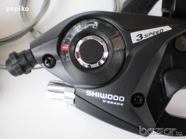 Продавам колела внос от Германия  нови команди SHIWOOOO V-BRAKE 7 х 3 SPEED модел 2015г, снимка 16 - Части за велосипеди - 12262431