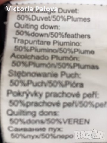 Мега красиво яке гъши пух и перо50/50%.Испания, снимка 10 - Якета - 23217910