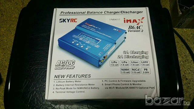 Професионален SKYRC IMAX B6AC V2 50 Вт и RC метър , снимка 17 - Други - 18031800