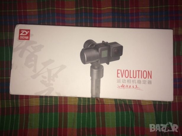Стабилизация за GoPro 3, 4, 5, 6, 7 gimbal - Zhiyun-Tech Evolution, снимка 3 - Чанти, стативи, аксесоари - 22004747