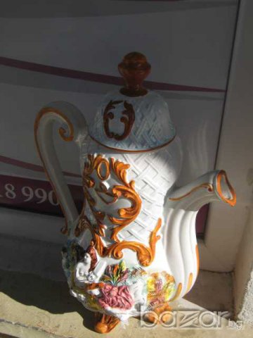 Кана с капак от порцелан, снимка 8 - Други ценни предмети - 7599987