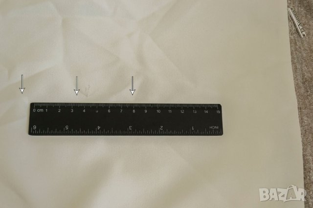 Рокля в екрю и беж марка La`Aurora - EU 36, снимка 6 - Рокли - 22368817