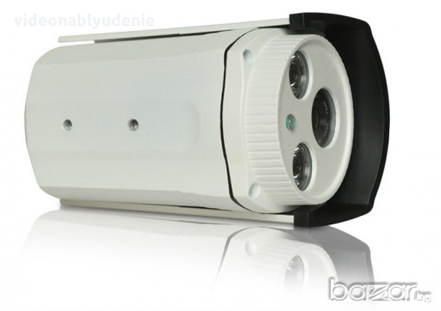 Метална SONY CCD 2x ARRAY H.LED 1200TVL HD Удар/Водoустойчива 3.6/8/12мм Камера 25/60М Нощно Виждане, снимка 4 - HD камери - 19953256