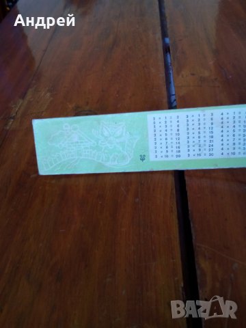 Стара ученическа линия #2, снимка 4 - Антикварни и старинни предмети - 25189089