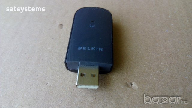 Belkin 150N Enhanced Wireless USB Adapter F6D4050 v2, снимка 2 - Мрежови адаптери - 18346606