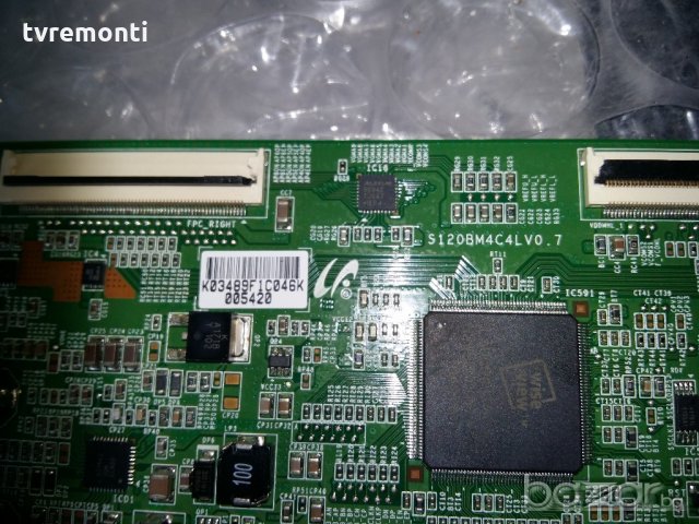 T con Board S120BM4C4LV0.7 LJ94-3489F , снимка 2 - Части и Платки - 19482223