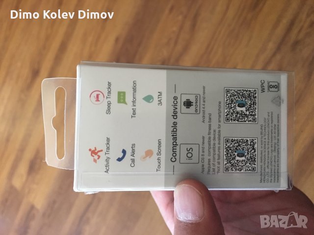 Lenovo Smart Watch смарт фитнес гривна, снимка 6 - Смарт гривни - 24801323