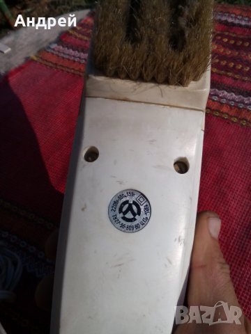 Стара прахосмукачка ВЕТЕРОК-3, снимка 7 - Антикварни и старинни предмети - 24971239