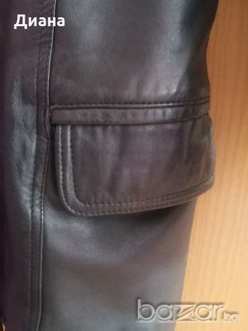 Дамско яке от естествена кожа, снимка 3 - Якета - 19200437