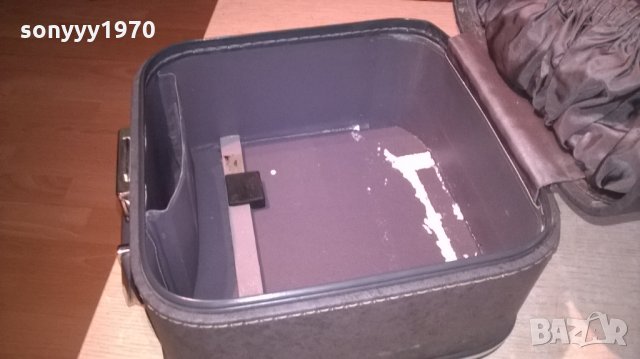 sony-made in japan-ретро куфар-22х22х16см-внос швеицария, снимка 10 - Колекции - 23069002