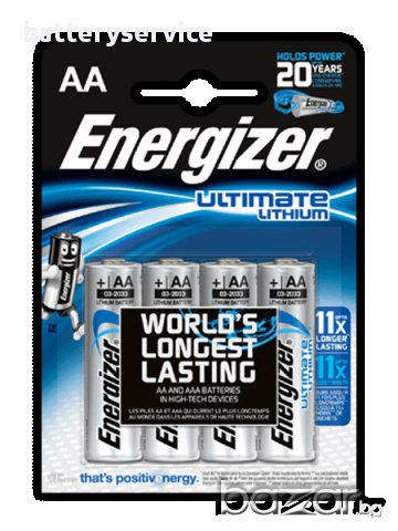 Energizer Ultimate Lithium 9V, AA, AAA литиеви батерии