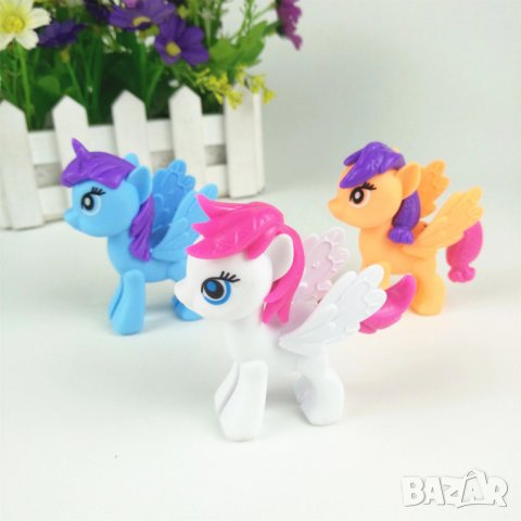 My Little Pony - Пони играчки от популярното филмче , снимка 4 - Кукли - 23630017