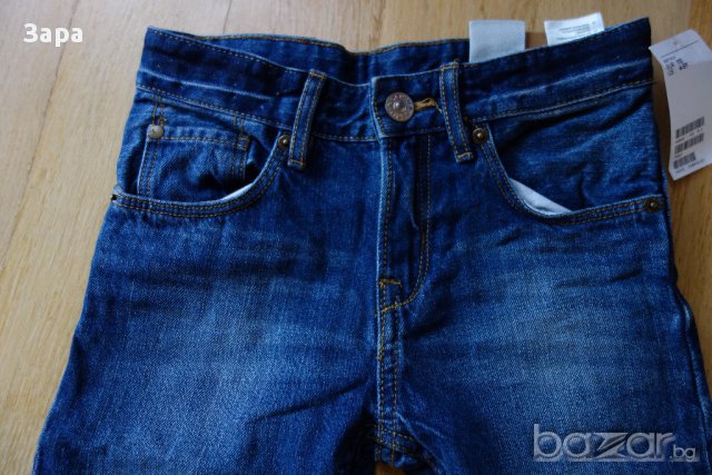 нови дънки H&M 4-5г за момиче, снимка 2 - Детски панталони и дънки - 11384967