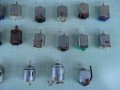 Лот от 33 бр. микроелектродвигатели постояннотокови работещи, снимка 6