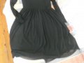 Нова черна дамска рокля Vila с тюл, М, от 40 евро, снимка 3