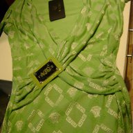 Versace зелена блузка, снимка 2 - Тениски - 16177988