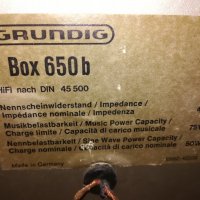grundig box650b 75w/4ohm-39х23х19см-внос швеицария, снимка 10 - Тонколони - 20223741