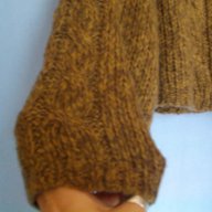 Дамски марков топ / Къса жилетка "Gina Tricott" вълна и мохер, снимка 5 - Блузи с дълъг ръкав и пуловери - 16238069