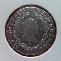 Монета Австрия 20 Кройцера 1803-В, Франц II, снимка 2 - Нумизматика и бонистика - 22749067