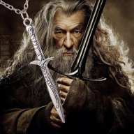 Колие "Lord of the Rings" - меч /К-68/, снимка 2 - Колиета, медальони, синджири - 11288250
