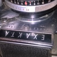 exakta carl zeiss-колекционерски рядък апарат, снимка 6 - Фотоапарати - 25838319