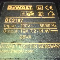 dewalt de9107 battery charger-made in germany-внос швеция, снимка 13 - Винтоверти - 25521826