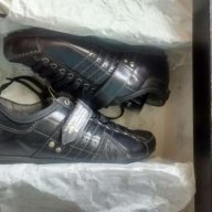 Нови черни кожени спортни обувки LE COQ SPORTIF Sapporo Lea оригнал, снимка 9 - Кецове - 14849166