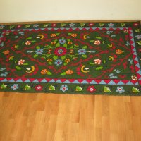 Стар тъкан ковьор, килим, снимка 1 - Антикварни и старинни предмети - 21304629