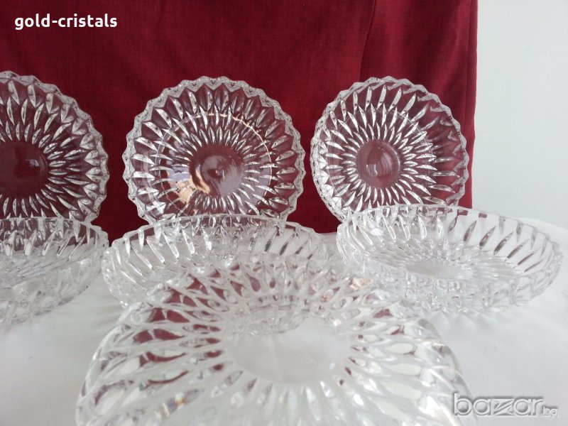 кристални чинии купи немски кристал , снимка 1