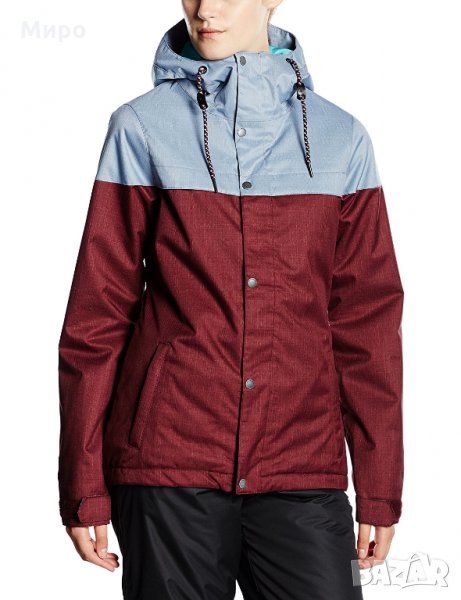 Дамско водоустойчиво яке за зимни спортове Volcom - L, снимка 1