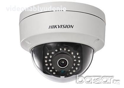 HIKVISION DS-2CD2120F-I - 2 мегапиксела с инфрачервено осветление, 2.8 mm обектив IP куполна камера, снимка 1