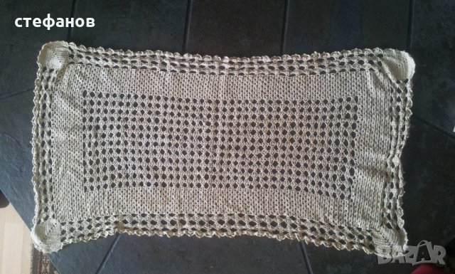 Две дантелени покривки за маса нови и различни, снимка 2 - Покривки за маси - 24769871