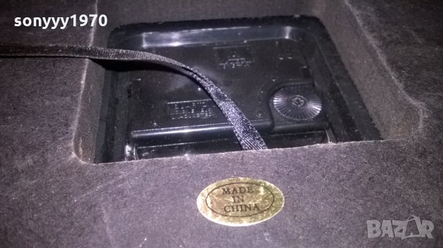 голям метален двоен часовник-41см-внос англия, снимка 9 - Колекции - 26043983