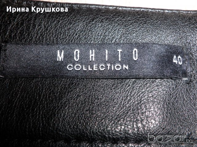Продавам пола от екокожа, купена от MOHITO. Размерът е 40. Не е носена., снимка 3 - Поли - 16268380