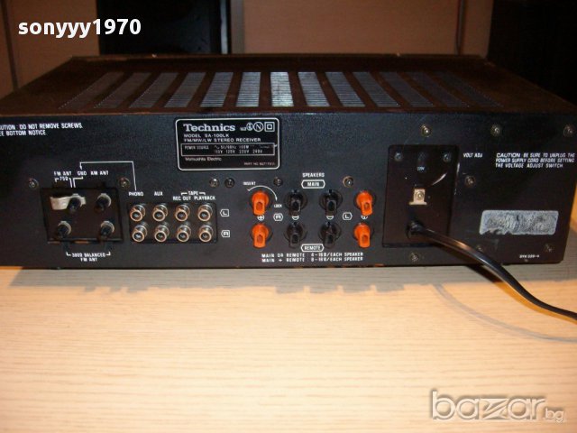 technics sa-100lk stereo receiver-made in japan-внос швеицария, снимка 13 - Ресийвъри, усилватели, смесителни пултове - 11989979