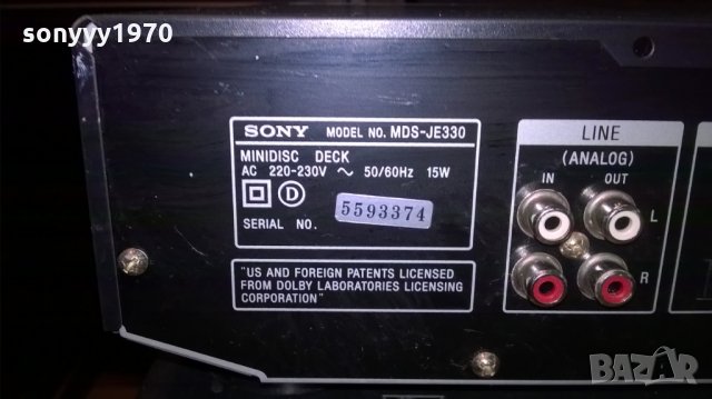 sony ampli+sony cd+sony tuner+sony md-внос швеицария, снимка 7 - Ресийвъри, усилватели, смесителни пултове - 22688427