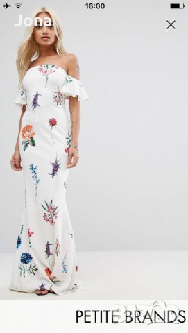 Asos нова дълга рокля 