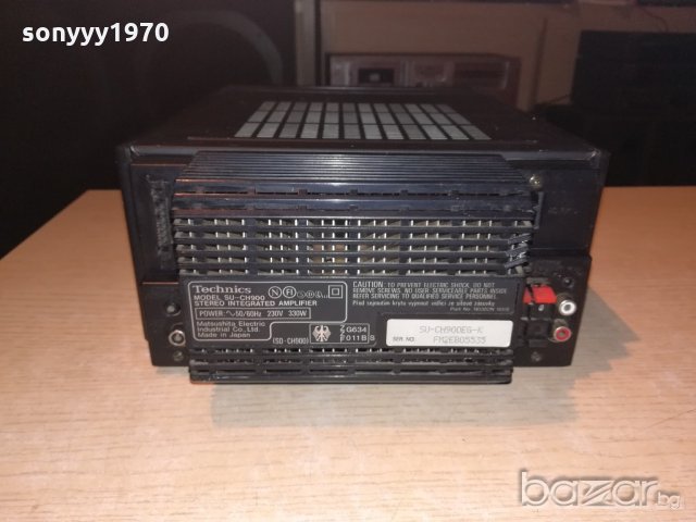 technics su-ch900 amplifier-made in japan-внос швеицария, снимка 11 - Ресийвъри, усилватели, смесителни пултове - 20198804