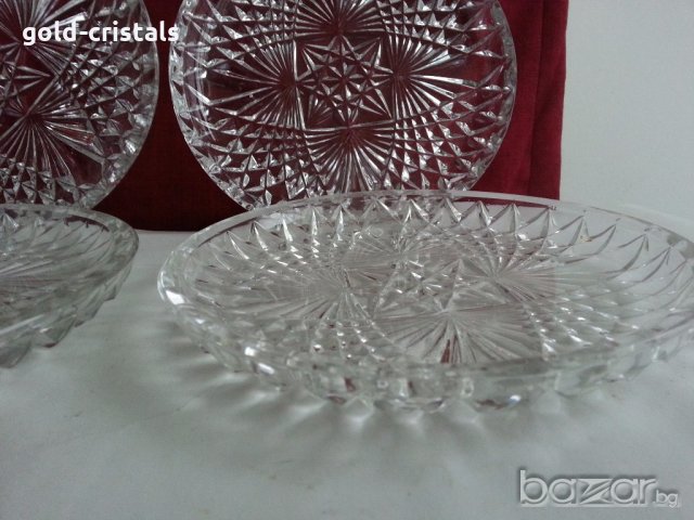 сервиз кристални чинии полски кристал , снимка 10 - Антикварни и старинни предмети - 20064278