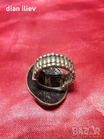 Стар дамски пръстен, снимка 5 - Антикварни и старинни предмети - 24884081