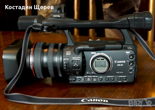 Видеокамера Canon XH A1, снимка 1 - Камери - 25456709