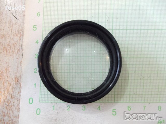 Лупа с метален пръстен за обектив на фотоапарат(+5;40,5х0,5), снимка 2 - Обективи и филтри - 21172856