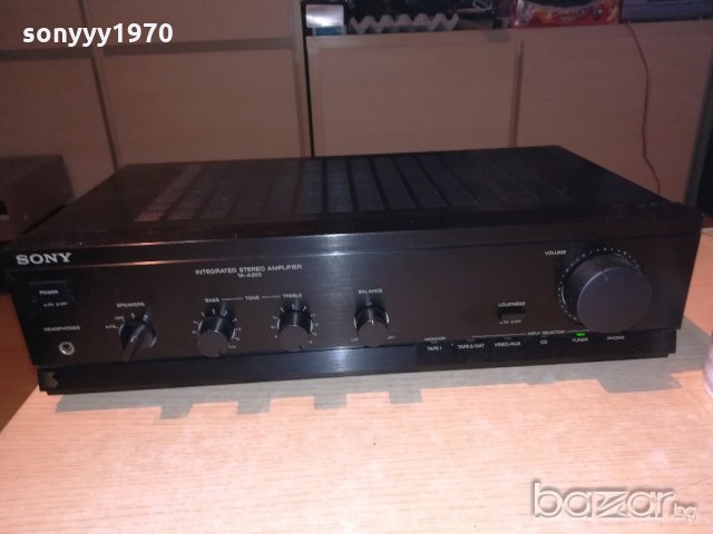 sony amplifier-made in japan-внос швеицария, снимка 5 - Ресийвъри, усилватели, смесителни пултове - 21328606