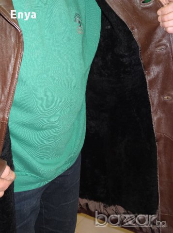 ШУБА КОЖЕНА - Генералска - НОВА !, снимка 6 - Якета - 13328104