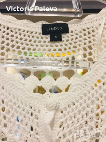 Красив плетен топ кроше, снимка 3 - Жилетки - 24568894