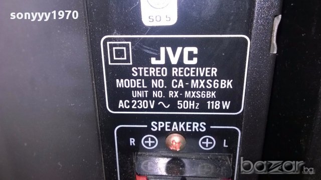 Jvc tuner+cd+deck+amplifier-внос швеицария, снимка 10 - Ресийвъри, усилватели, смесителни пултове - 13344596