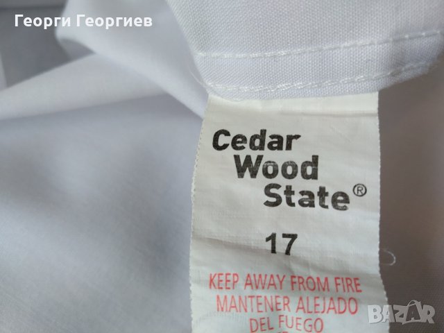 Мъжка риза Cedar Wood State/Седар Ууд Стейт,100% оригинал, снимка 7 - Ризи - 25036277