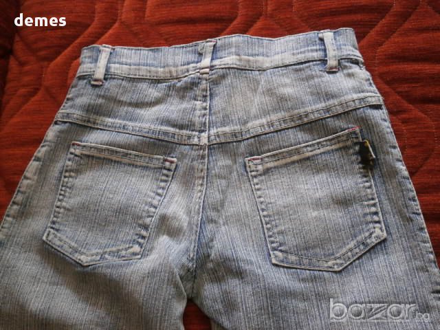 Дънков панталон 7/8 за момиче, нов, размер 3-4/години/ и 4-5/години/, снимка 9 - Детски панталони и дънки - 10726538